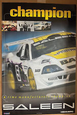 Saleen Mustang Poster - 6X Manufacturer Champion-Super Rare, Highly Collectible picture