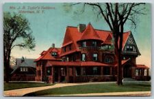 Watertown  New York  Mr. J. B. Taylor's Residence  Postcard picture