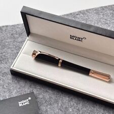 Montblanc black gold Classic Luxury Ballpoint Pen Writers picture