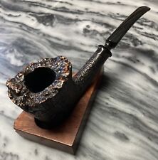 Vintage Estate Celius Root Pawn Rustic Dublin Freehand Pipe-Striking Ring Grain picture