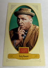 2012 Panini Golden Age BROAD LEAF (BROWN) AD BACK MINI #56 (Curly Howard) picture