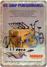 1981 Torker BMX Racing Reproduction Metal Sign B66 picture