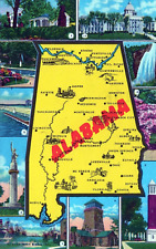 Greetings From Alabama Postcard picture