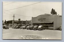 C.1930 RPPC WILLOW GLEN, SAN JOSE, CA, STREET, MARKET, SIGNS, CARS Postcard PS picture