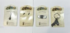 Vintage Danforth Pewter Winnie The Pooh Lot Keychain Earrings Necklace Ect. picture