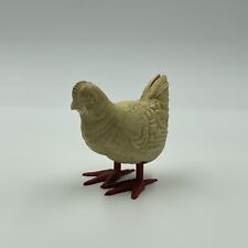 Vintage Easter Plastic Laying Chicken Decoration with Eggs picture