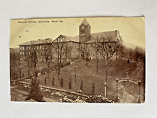 1912 Antique Vintage RPPC Postcard GLENVILLE WV NORMAL SCHOOL K1119 Hall Johnson picture
