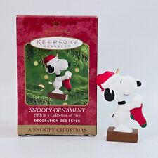 Hallmark Keepsake Snoopy Ornament Fifth In The Collection A Snoopy Christmas picture
