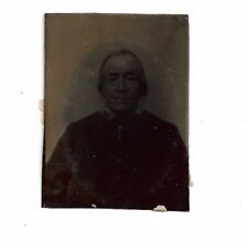Ca: 1870-80 Tintype Older Man Small Size 1.5
