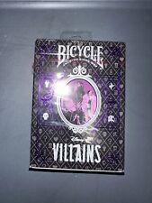 Bicycle Disney Villains PURPLE Playing Cards FAST SHIPPING picture