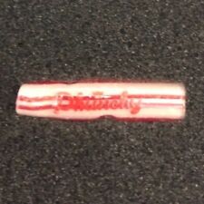 PEPPERMINT LANE PHUNCKY FEEL TIP AUTHENTIC GLASS TIP PHUNCKY FEEL TIPS RED WHITE picture
