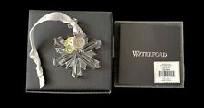 Waterford Crystal 2018 Mini Snowflake Ornament 3.25”  NEW picture