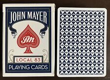 John Mayer Playing Cards Local 83 Fan Club Exclusive Full Deck plus Jokers picture