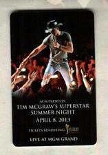 MGM GRAND Tim McGraw's Superstar Summer Night 2013 Hotel Key Card  picture