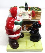 Vintage 2002 Christmas Coca-Cola Santa Salt & Pepper Shaker Set. picture