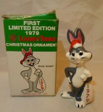 Vintage First Limited Edition 1979 Bugs Bunny Looney Tunes Christmas Ornament  picture