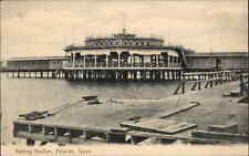 Palacios Texas TX Bathing Pavilion c1910 Postcard picture