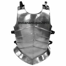 Armor Medieval Knight Steel Body Armor Roman Muscle Plate Cuirass Leather Strap- picture