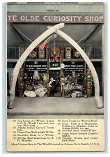 c1930's Ye Old Curiosity Shop Colman Dock Seattle U.S.A. Vintage Postcard picture