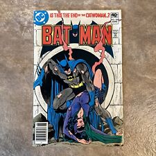 Batman #324 VF/VF- Newsstand Jim Aparo Cover 1980 DC Comics Catwoman picture