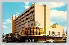 Postcard Four Queen Hotel Casino Las Vegas Nevada, Vintage Chrome M15 picture