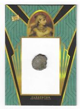 CLEOPATRA 2023 Pieces of the Past Authentic Relic Card Ancient Greek Coin picture