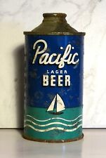PACIFIC LAGER BEER - CONE TOP - IRTP, RAINIER BREWING - SAN FRANCISCO, CALIF. picture