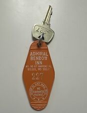 Admiral Benbow Inn Hotel Room Key And Fob Biloxi MS picture
