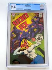 SECRET SIX #5 CGC 9.4 (1968) Jack Sparling cover picture