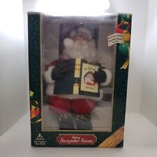 1999 Sitting Santa w/ Cassette Player & Tape 17