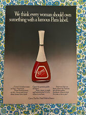 Vintage 1973 Cutex Nail Polish Cream Print Ad picture