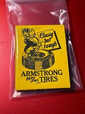 MATCHBOOK - ARMSTRONG TIRES - SUDDUTH & CO - LONG BEACH & VERNON, CA - UNSTRUCK picture