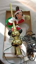 Vintage Mr. Christmas Mickey Mouse Lighted Animated Tree Topper picture