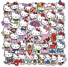 Sanrio Hello Kitty Stickers 50 Pcs Waterproof Vinyl US SELLER picture