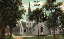 Postcard FL Daytona Florida First M E Church Posted 1911 Vintage PC G1230 picture