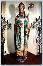 St Augustine Florida~Ripleys Believe It Or Not Museum ~St Patrick Statue~1950s picture