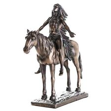 Pacific Giftware Appeal to The Great Spirit Bronze Finish Native American Ind... picture