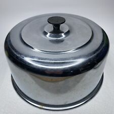 Everedy Frederick MD Vintage MCM Cake Plate Cover Only Stainless Steel picture
