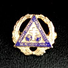 Vintage Lapel Pin Womens Society of Christian Services of the Methodist Church picture