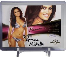 RAMONA MICHELLE 2011 BENCHWARMER BENCH WARMER AUTOGRAPH AUTO CARD A-28 SP picture