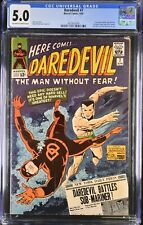 Daredevil #7 - Marvel Comics 1965 CGC 5.0 Daredevil battles Sub-Mariner. Daredev picture