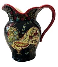 Certified International Provence Rooster Pitcher April Cornell EUC READ picture