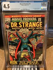 Marvel Premiere #3 (July 1972) Dr. Strange series begins nightmare app CGC 4.5 picture