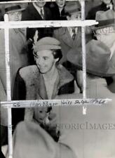 1948 Press Photo Accused Communist spy Alger Hiss' wife Priscilla at hearing picture
