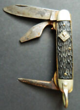 VINTAGE IMPERIAL USA BOY SCOUT POCKET KNIFE THREE BLADES picture