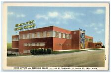c1940 Home Office Blending Plant Concord St. Paul Minnesota MN Vintage Postcard picture