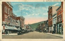 1920S Main Street, Bradford, Pennsylvania - Vintage Postcard picture
