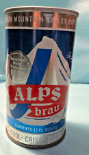 ALPS BRAU BAVARIAN STYLE PREMIUM BEER PETER HAND BREWING CHICAGO, IL SS/BO/WS picture