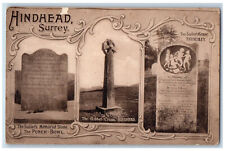 Hindhead Surrey England Postcard Sailor's Grave Multiview c1910 Antique Unposted picture