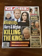 GLOBE Magazine Harry & Meghan Loch Ness Hoax Exposed Sick Bruce’s Brave Farewell picture